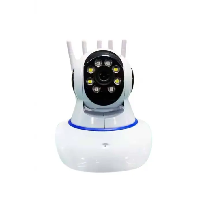 LED Aydınlatmalı 5 Antenli Motorlu 1080P Wifi Kamera Sensörlü