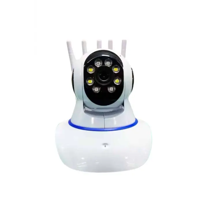 LED Aydınlatmalı 5 Antenli Motorlu 1080P Wifi Kamera Sensörlü