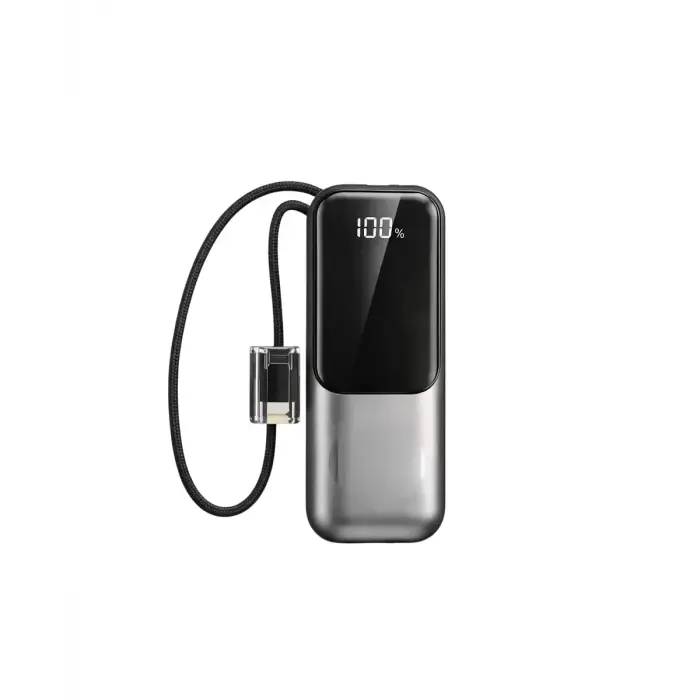 LED Ekranlı Süper Fast Charge Özellikli Mini Powerbank