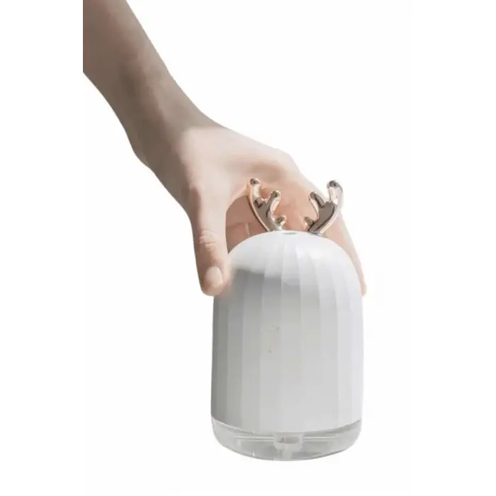 Led Işıklı Hava Nemlendirici Buhar Makinesi Dekoratif Aromaterapi