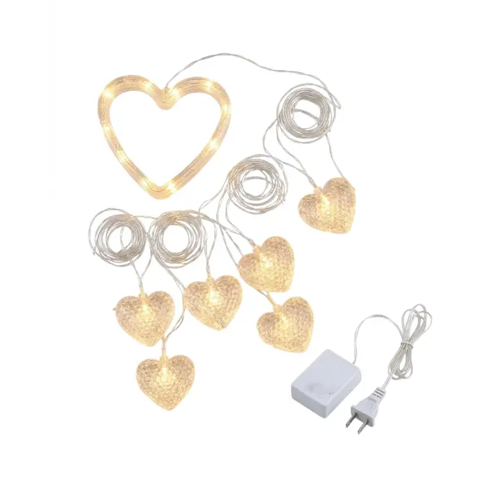 LED Kalp Neon Lamba Dekoratif Romantik Gece ve Ortam Işığı