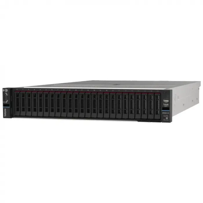 LENOVO THINKSYSTEM SR650 7D761010EA V3 1XINTEL XEON GOLD 6526Y 16C 1X64GB RAID 940-8I 4GB 1X1100W 3 YIL YERİNDE GARANTİ