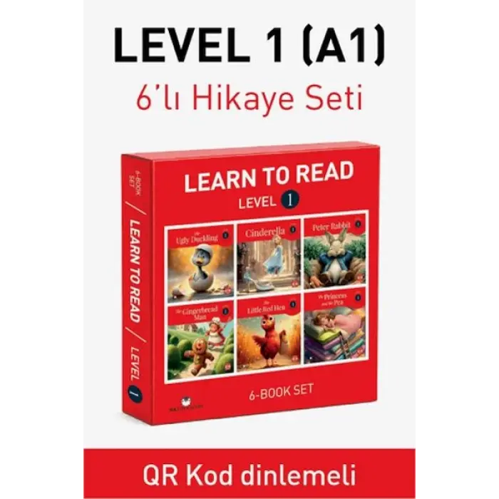Level 1 İngilizce Hikaye Seti (6 )
