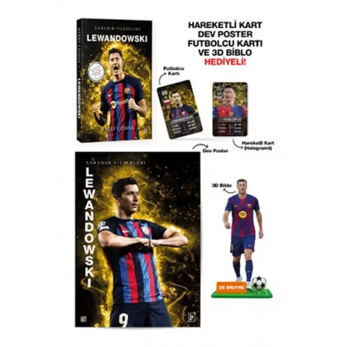 Lewandowski - Sahanın Yıldızları - 3D Biblo Hediyeli!