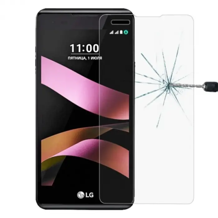Lg X Style K200 Tempered Kırılmaz Cam Ekran Koruyucu-(5775)