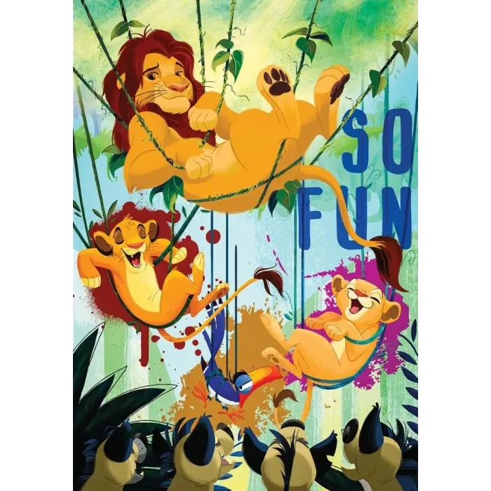 LK 709 LION KING PUZZLE 50 -