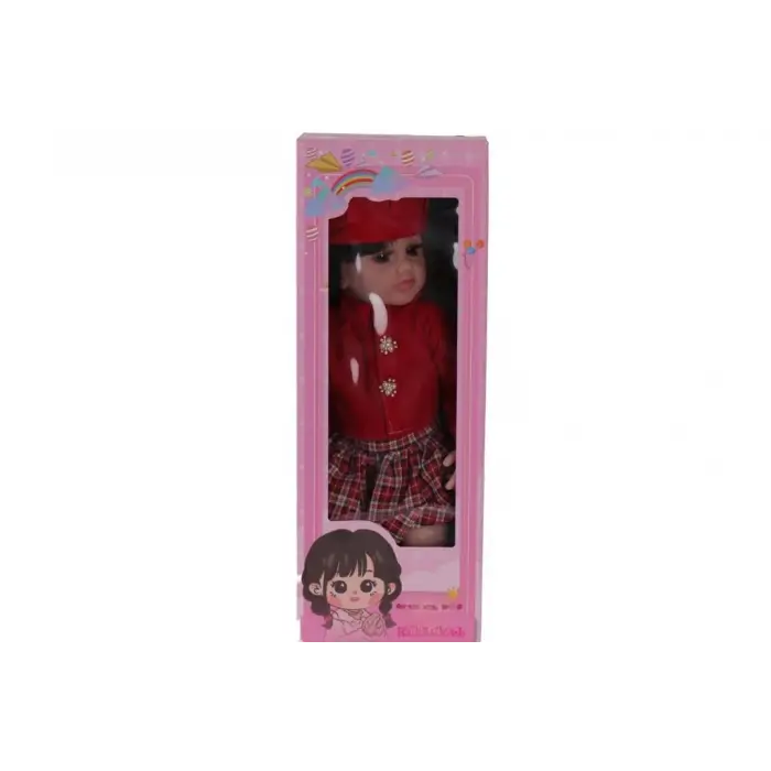 LMN232 55 CM MÜZİKLİ SİLİKONLU ET BEBEK