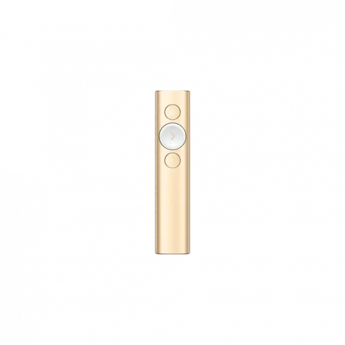 LOGITECH 910-004862, Spotlight Wireless Presenter, Sunum Cihazı (Gold)