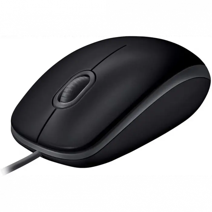LOGITECH 910-005508, B110 Siyah, USB Kablolu, 1000dpi, Optik, 3 Tuşlu, Mouse