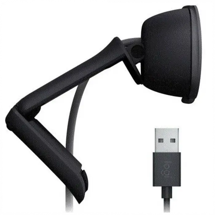 LOGITECH  960-001585, BRIO V-U0072, Full HD Dahili Mikrofonlu, Graphite Webcam