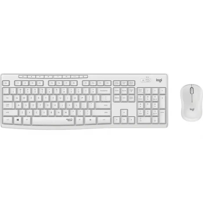 LOGITECH MK295 Beyaz, 920-010089, Kablosuz, Türkçe Q, Klavye Mouse Set