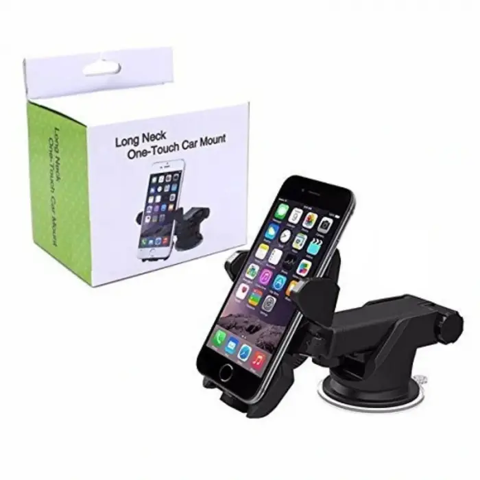 Long Neck One Touch Car Mount Araç İçi Telefonu Tutucu Bx40