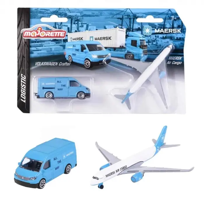 Majorette Maersk Temalı Lojistik Taşıma Aracı - Stokta Olan Gönderilir