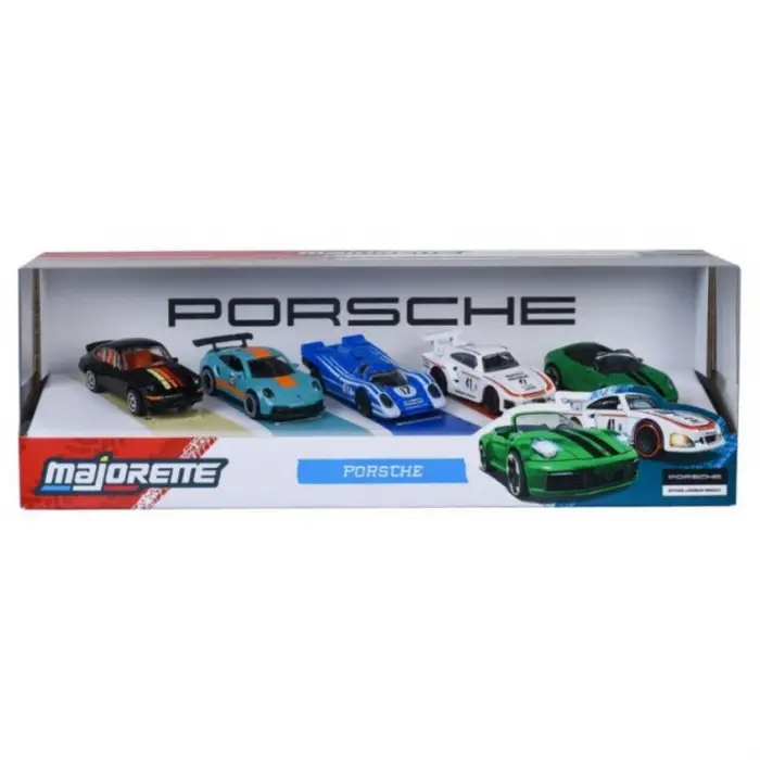 Majorette Porsche Motorsport 5li Araç Seti