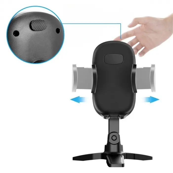 Masaüstü Telefon Standı 360 Derece Dönebilen Başlıklı Ayaklı Telefon Tripodu Bx40