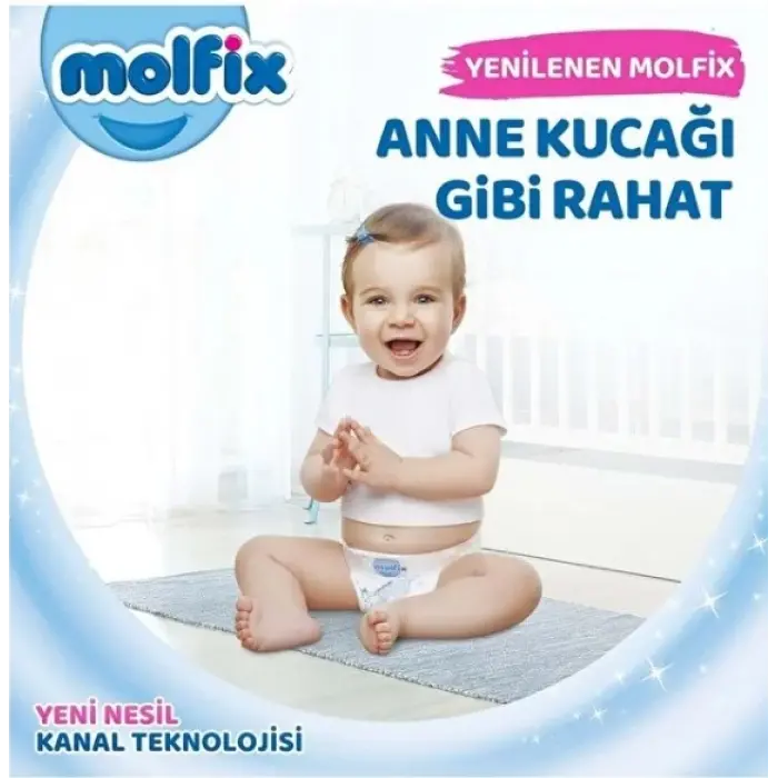 Mega Paket Bebek Bezi 3 Beden 4-9 Kg 140 Adet