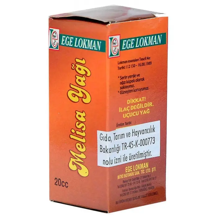 Melisa Yağı 20 cc