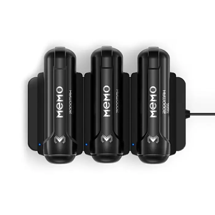 MEMO DL10 - CX12 Telefon Soğutucu Fan Batarya Şarj Paneli + 2 Yedek Powerbank-(5775)