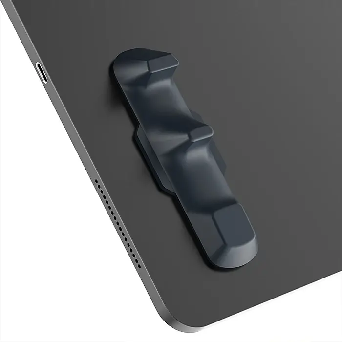 MEMO PB01 2 Adet Tablet İçin Yapışkanlı Silikon Tutma Kolu-(5775)