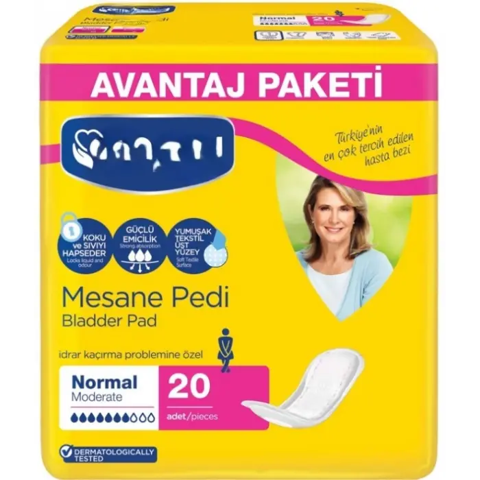 Mesane Pedi Avantaj Paketi M Beden 20 Adet
