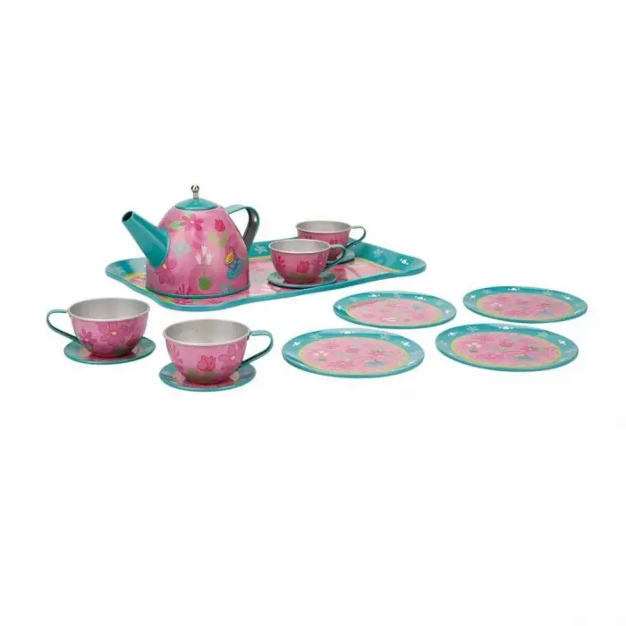 Metal Çay Takımı 15 Parça