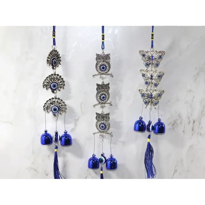 Metal Nazar Boncuğu Çan Alk3502