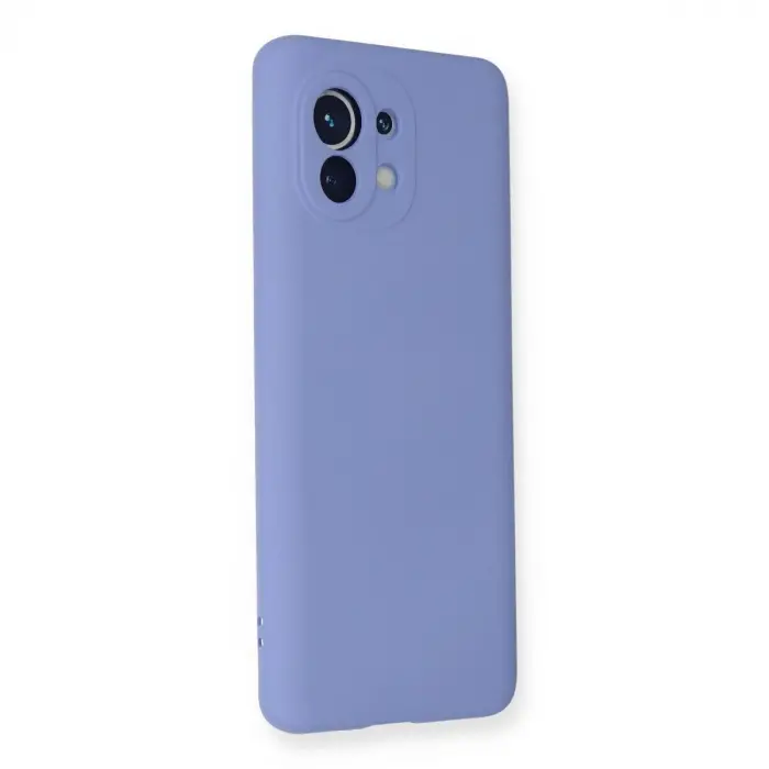 Mi 11 Kılıf Nano İçi Kadife  - Lila