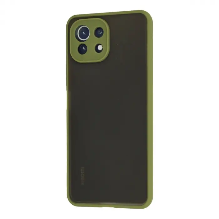 Mi 11 Lite Kılıf Montreal  Kapak - Açık Yeşil