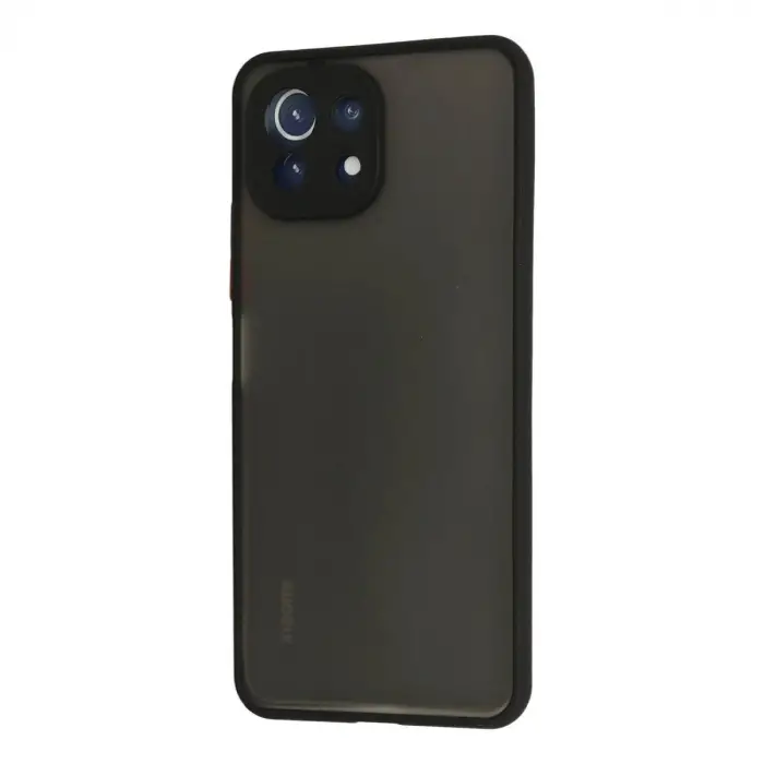 Mi 11 Lite Kılıf Montreal  Kapak - Siyah