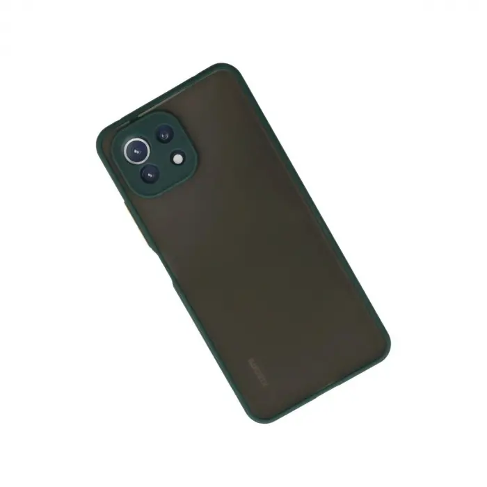 Mi 11 Lite Kılıf Montreal  Kapak - Yeşil