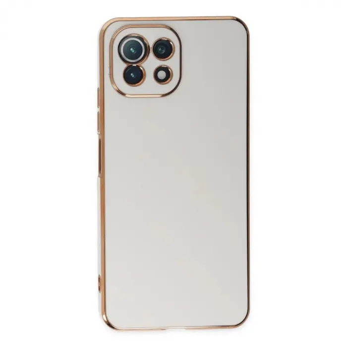 Mi 11 Lite Kılıf Volet  - Beyaz