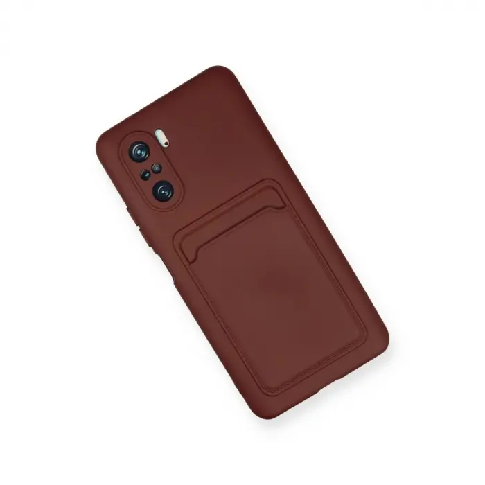 Mi 11i Kılıf Kelvin Kartvizitli  - Bordo
