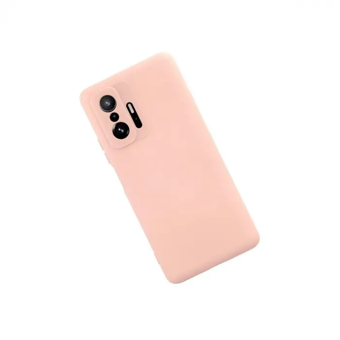 Mi 11t Pro Kılıf Nano İçi Kadife  - Pudra
