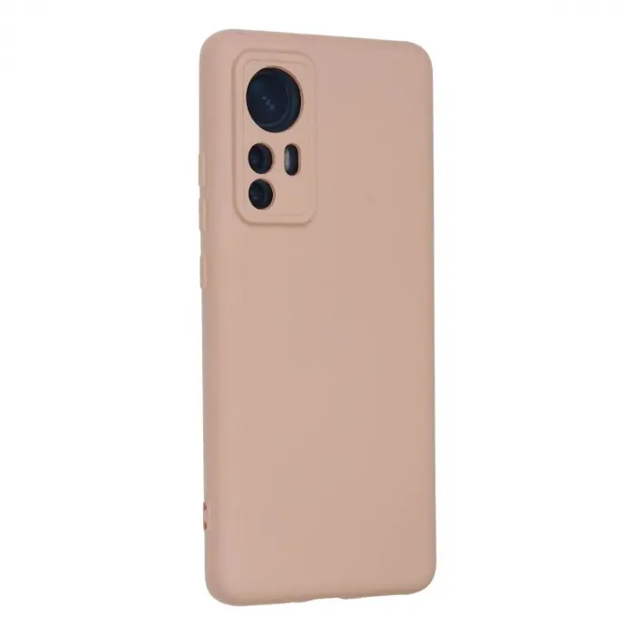 Mi 12 Kılıf Nano İçi Kadife  - Pudra