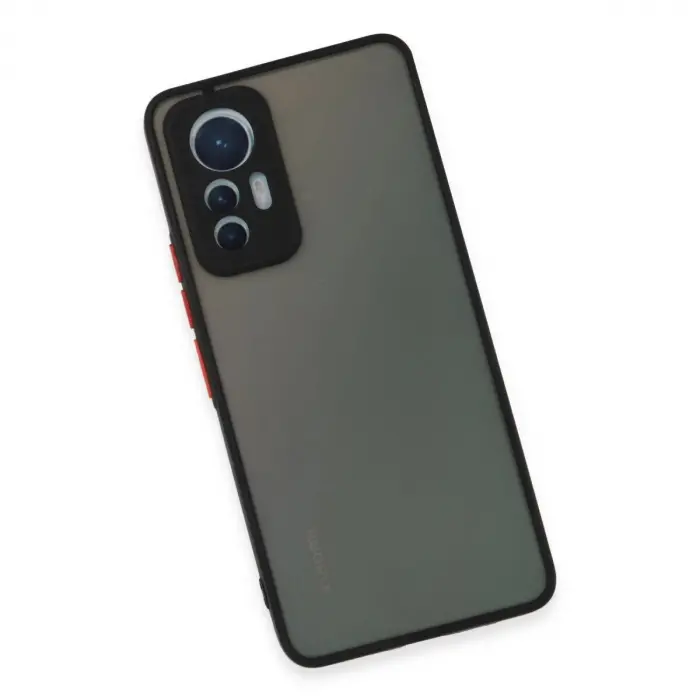 Mi 12 Lite Kılıf Montreal  Kapak - Siyah