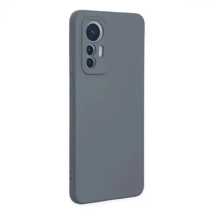 Mi 12 Lite Kılıf Nano İçi Kadife  - Gri