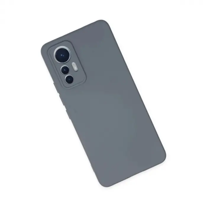 Mi 12 Lite Kılıf Nano İçi Kadife  - Gri