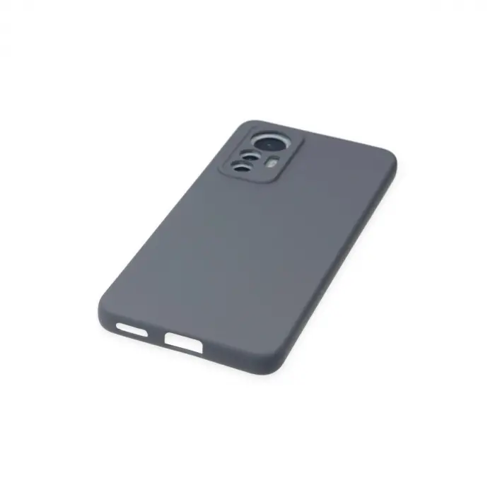 Mi 12 Lite Kılıf Nano İçi Kadife  - Gri