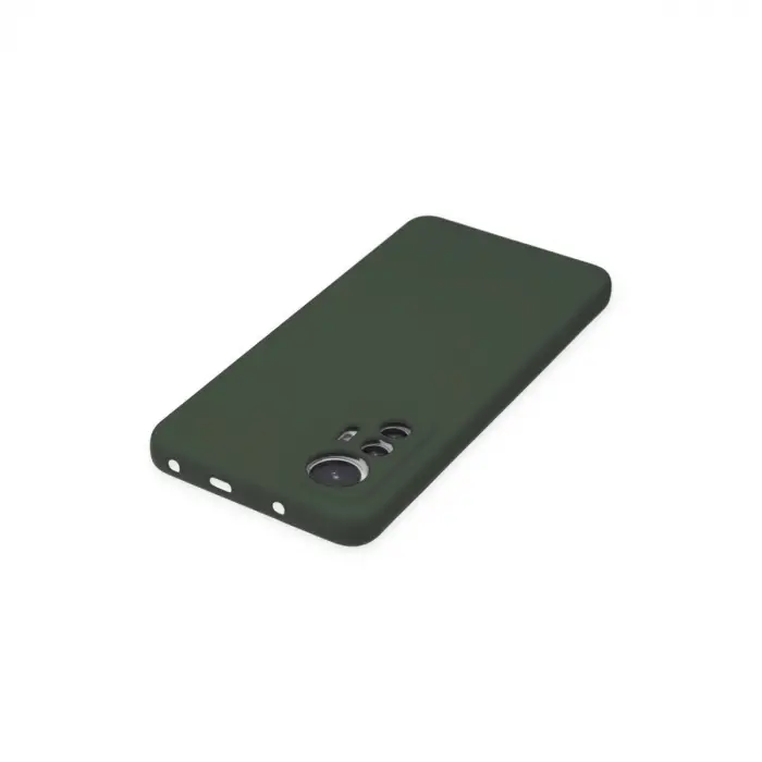 Mi 12 Lite Kılıf Nano İçi Kadife  - Koyu Yeşil