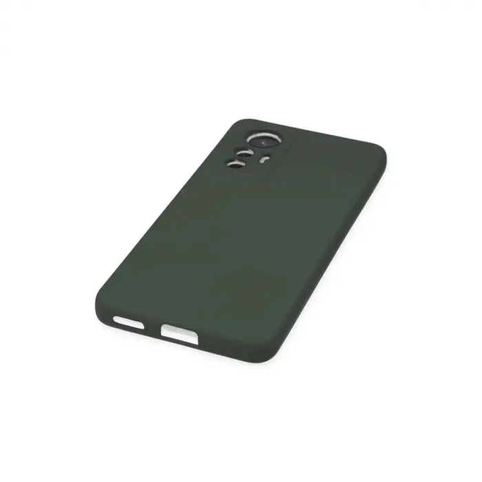 Mi 12 Lite Kılıf Nano İçi Kadife  - Koyu Yeşil