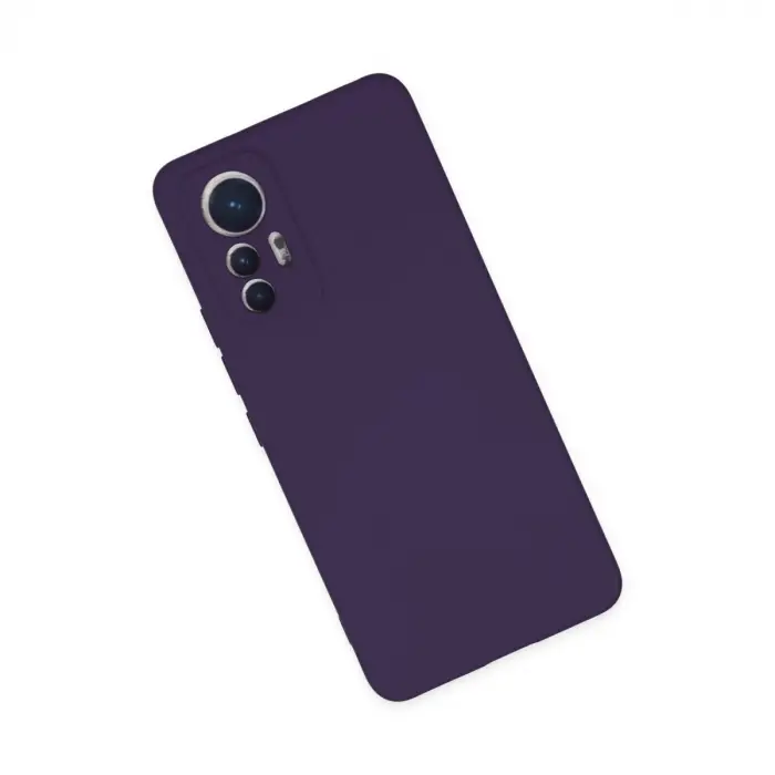 Mi 12 Lite Kılıf Nano İçi Kadife  - Mor