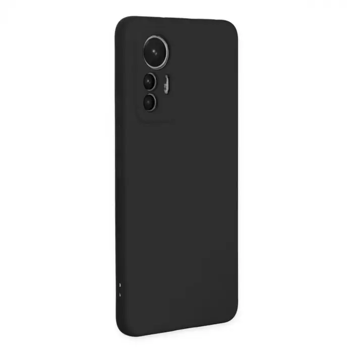 Mi 12 Lite Kılıf Nano İçi Kadife  - Siyah