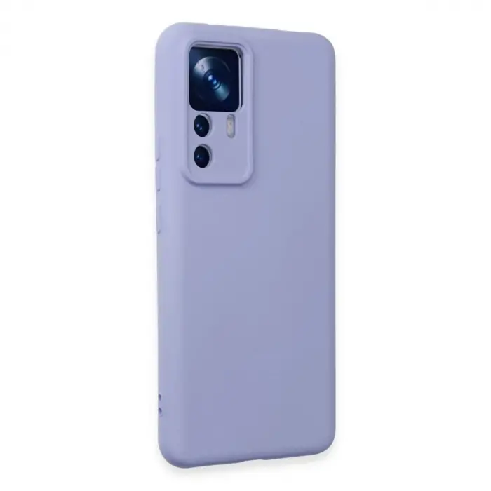 Mi 12t Pro Kılıf Nano İçi Kadife  - Lila