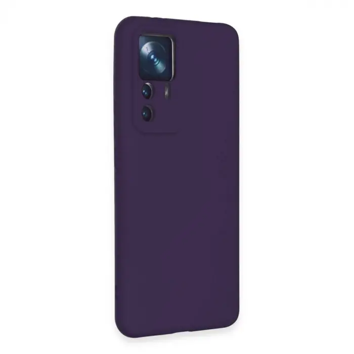 Mi 12t Pro Kılıf Nano İçi Kadife  - Mor