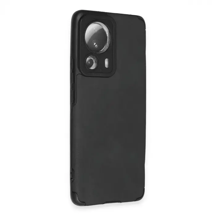Mi 13 Lite Kılıf Loop Deri  - Siyah
