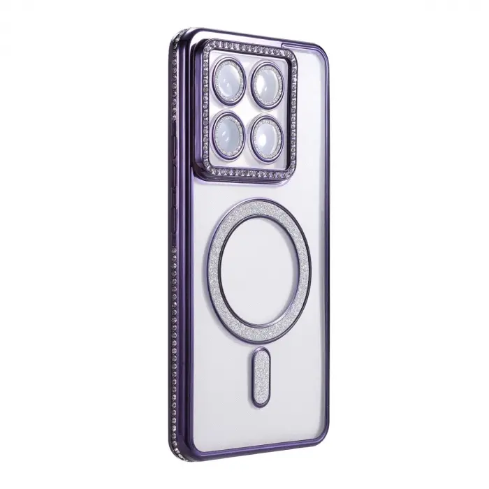 Mi 14t Pro Joke Simli Magneticsafe Kılıf - Derin Mor