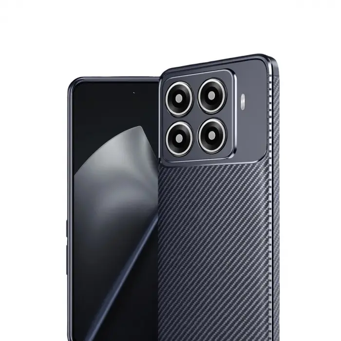 Mi 15t Pro Auto Fus Karbon Kapak - Lacivert