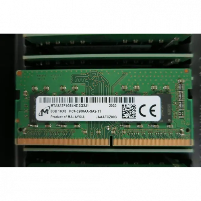 MICRON MTA8ATF1G64HZ-3G2J1, 8Gb, 3200Mhz, DDR4, Sodimm Notebook RAM, 1,2V, CL22