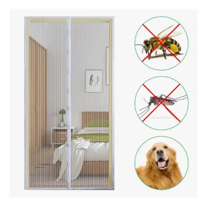 Mıknatıslı Kapı Sinekliği Tül Perde 105 X 210 Cm Bx40