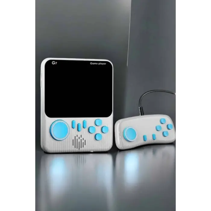 Mini Atari El Atarisi 3.5 inç Ekran Çift Konsol 666 Adet Retro Oyun Gameboy El Atarisi